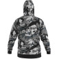 Hanorac de lucru, cu gluga, fara inchidere frontala, unisex, ARYN Hanorac de lucru, cu gluga, fara inchidere frontala, unisex, ARYN