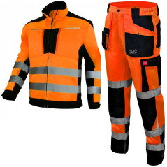 Costum lucru reflectorizant unisex FLASH – Echipamente de lucru si protectie