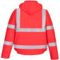 Geaca de lucru, de iarna, impermeabila, reflectorizanta, unisex, BOMBER HI-VIS