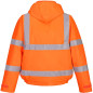 Geaca de lucru, de iarna, impermeabila, reflectorizanta, unisex, BOMBER HI-VIS