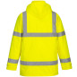 Geaca de lucru, de iarna, impermeabila, reflectorizanta, unisex, TRAFFIC HI-VIS