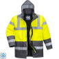 Geaca de lucru, de iarna, impermeabila, reflectorizanta, unisex, TRAFFIC CONTRAST Geaca de lucru, de iarna, impermeabila, reflectorizanta, unisex, TRAFFIC CONTRAST