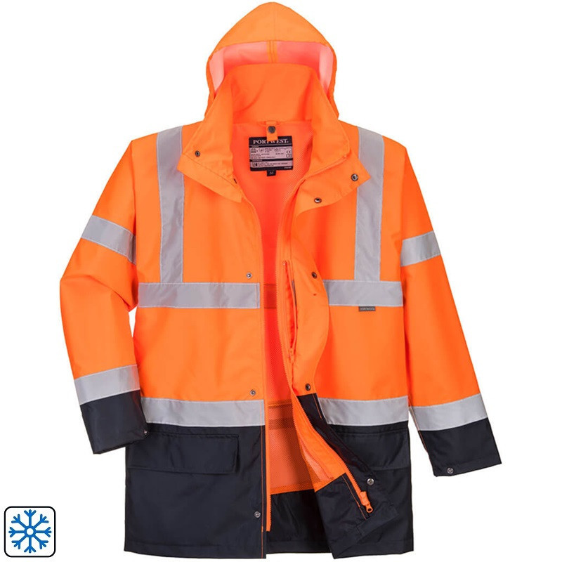 Geaca CONTRAST ESSENTIAL HI-VIS – echipamente de lucru si protectie