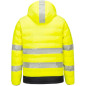 Geaca de lucru, cu sistem de incalzire, de iarna, reflectorizanta, unisex, ULTRASONIC HI-VIS
