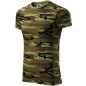 Tricou de lucru, cu maneca scurta, unisex, CAMOUFLAGE