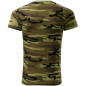 Tricou de lucru, cu maneca scurta, unisex, CAMOUFLAGE