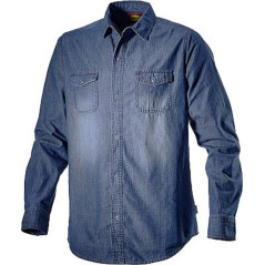 Camasa de lucru, cu maneca lunga, unisex, DIADORA DENIM