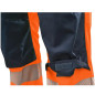 Pantalon de lucru cu pieptar, reflectorizant, unisex, HALIFAX