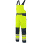 Pantalon de lucru cu pieptar, reflectorizant, unisex, HALIFAX