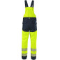 Pantalon de lucru cu pieptar, reflectorizant, unisex, HALIFAX
