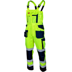 Pantalon cu pieptar FLASH – echipamente de lucru si protectie