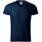 Tricou de lucru, cu maneca scurta, unisex, SLIM FIT V-NECK