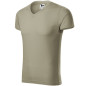 Tricou de lucru, cu maneca scurta, unisex, SLIM FIT V-NECK