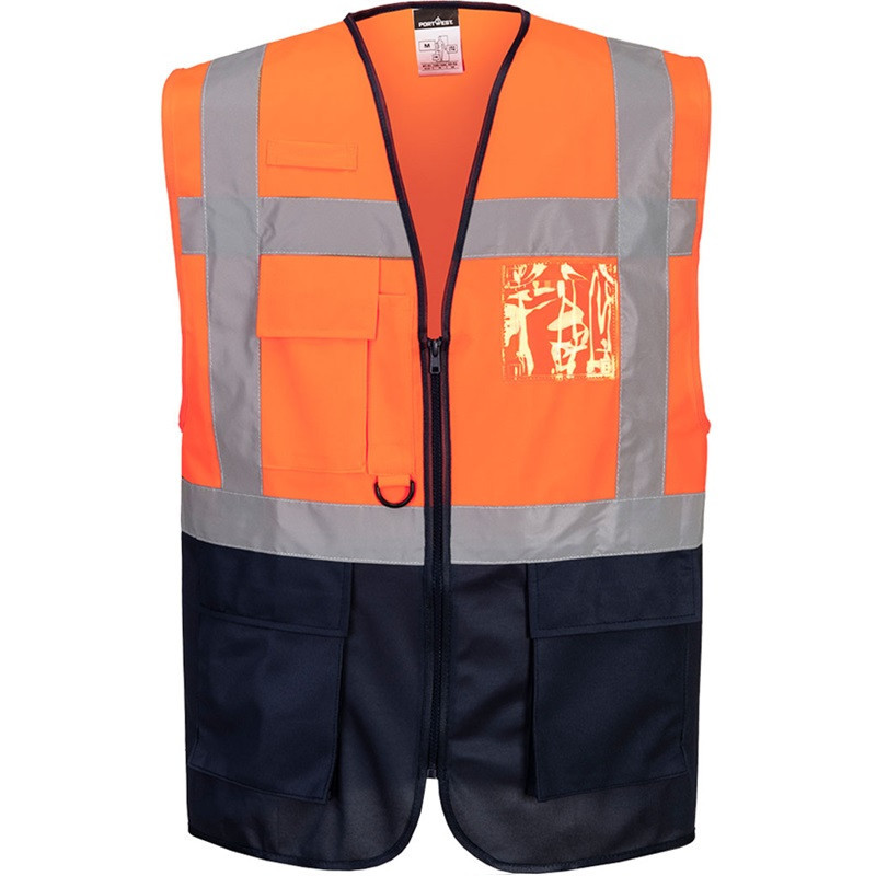 Vesta WARSAW CONTRAST EXECUTIVE HI-VIS – echipamente de lucru si protectie Vesta WARSAW CONTRAST EXECUTIVE HI-VIS – echipamente de lucru si protectie