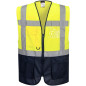Vesta de lucru si protectie, reflectorizanta, unisex, WARSAW CONTRAST EXECUTIVE HI-VIS Vesta de lucru si protectie, reflectorizanta, unisex, WARSAW CONTRAST EXECUTIVE HI-VIS