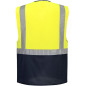 Vesta de lucru si protectie, reflectorizanta, unisex, WARSAW CONTRAST EXECUTIVE HI-VIS Vesta de lucru si protectie, reflectorizanta, unisex, WARSAW CONTRAST EXECUTIVE HI-VIS