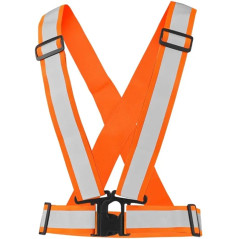 Bretele reflectorizante CROSS BELT – echipamente de lucru si protectie