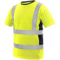 Tricou de lucru, cu maneca scurta, reflectorizant, unisex, EXETER Tricou de lucru, cu maneca scurta, reflectorizant, unisex, EXETER