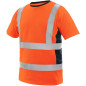 Tricou de lucru, cu maneca scurta, reflectorizant, unisex, EXETER Tricou de lucru, cu maneca scurta, reflectorizant, unisex, EXETER