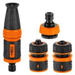 Set cu pistol de stropit drept  1/2", 15-710 NEO TOOLS