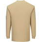 Tricou de lucru si protectie, cu maneca lunga si guler rotund, ignifug, antistatic, ESD, arc electric, unisex, FR MODAFLAME