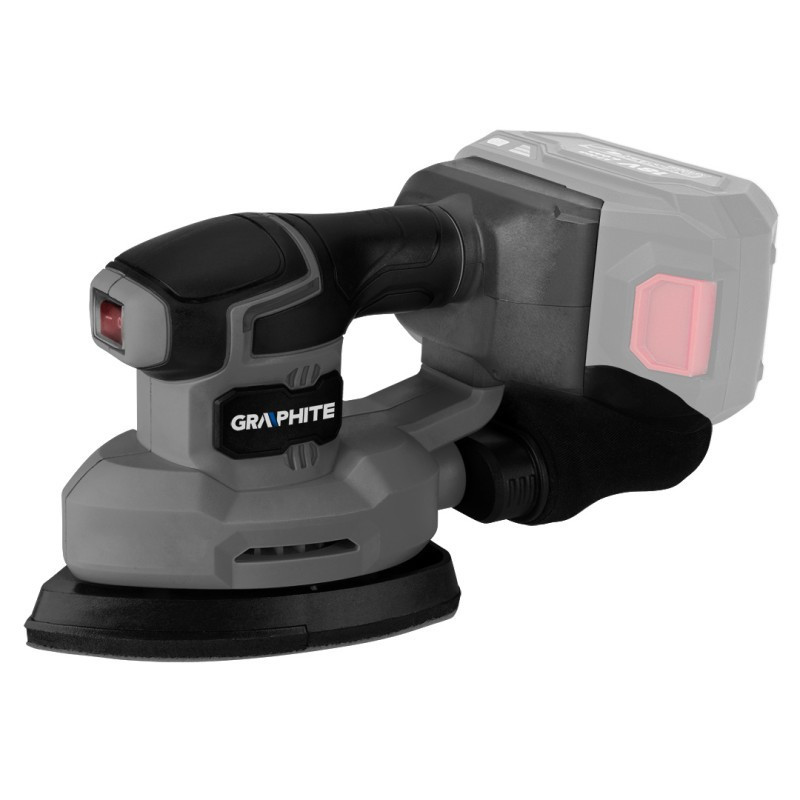 Slefuitor orbital  compatibil cu acumulator Graphite, 58GE141