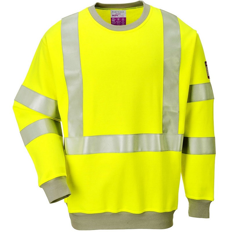 Hanorac ignifug reflectorizant unisex – FR MODAFLAME – Echipamente de lucru si protectie Hanorac ignifug reflectorizant unisex – FR MODAFLAME – Echipamente de lucru si protectie