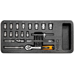 Modul tubulare 1/4", 4 - 14 mm, NEO TOOLS 84-237
