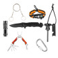 Kit unelte supravietuire 8 in 1, in cutie 63-154, NEO TOOLS