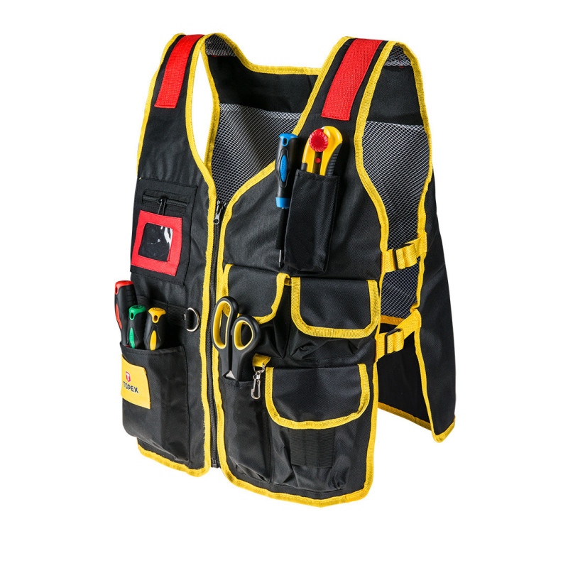 Vesta cu buzunare pentru unelte,reglabila,79R255,TOPEX
