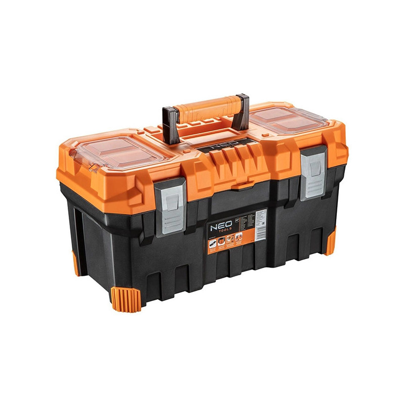 Cutie din plastic pentru scule 22" 55.4x28.6x27.6cm cu organizatori NEO TOOLS 84-114