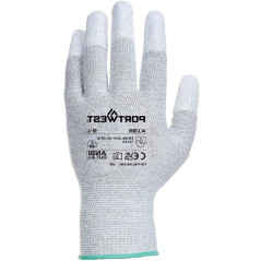 Manusi Antistatice cu PU FINGERTIP