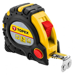 Ruleta magnetica 5m/25mm TOPEX 27C345