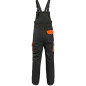Pantalon de lucru cu pieptar, unisex, LUXY ROBIN