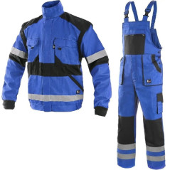 Costum lucru cu pieptar unisex CXS LUXY BRIGHT 1010-028-510-00 – Canis, alternativa Cadibo – Renania