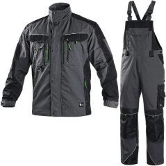 Geaca si pantalon cu pieptar unisex CXS SIRIUS cod set – Canis, alternativa Cadibo – Portwest