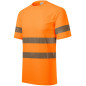 Tricou de lucru si protectie, cu maneca scurta, reflectorizant, unisex, HV DRY