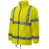 Jacheta fleece reflectorizanta unisex HV FLEECE JACKET – 5V1 – Malfini – alternativa Cadibo – Ardon